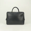 Hermes Plume Doc 38 Business Briefcase Box Calf Noir Black Silver