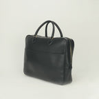 Hermes Plume Doc 38 Business Briefcase Box Calf Noir Black Silver
