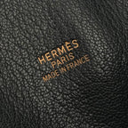 Hermes Plume Doc 38 Business Briefcase Box Calf Noir Black Silver