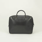 Hermes Plume Dog 38 Business Briefcase Box Calf Havana Brown Gold — view 3