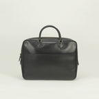 Hermes Plume Dog 38 Business Briefcase Box Calf Havana Brown Gold