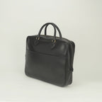 Hermes Plume Dog 38 Business Briefcase Box Calf Havana Brown Gold — view 2