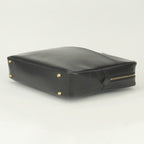 Hermes Plume Dog 38 Business Briefcase Box Calf Havana Brown Gold — view 5
