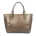 Loewe Calfskin Heritage Made Tall Tote Beige
