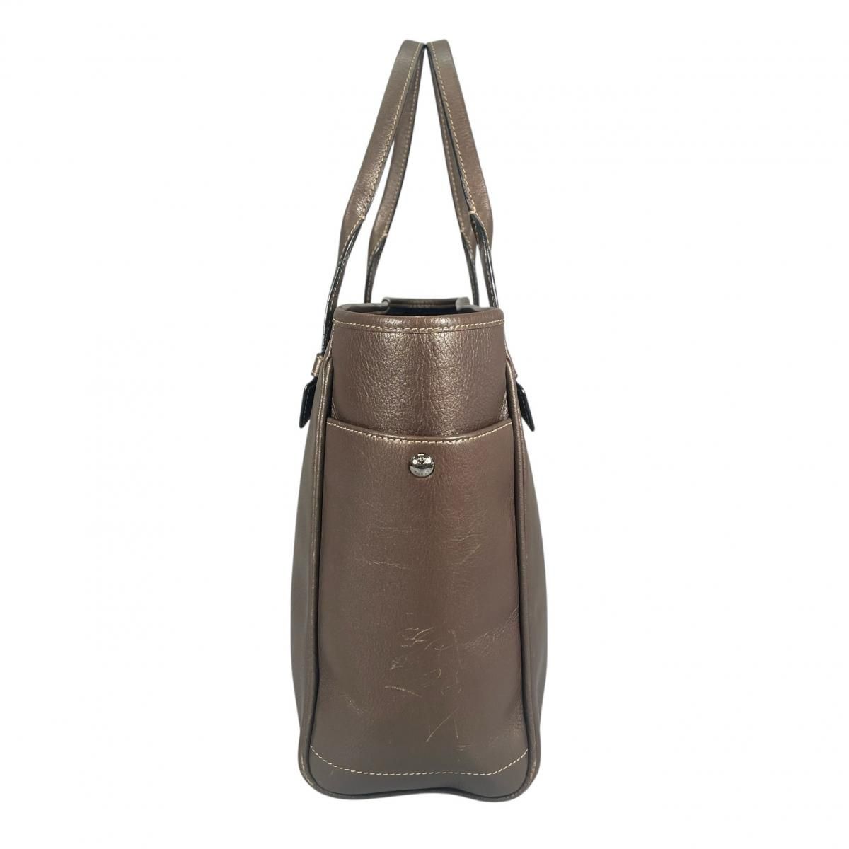 Loewe Calfskin Heritage Made Tall Tote Beige — view 4
