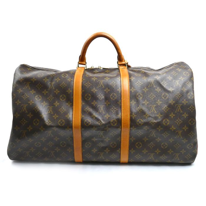 Louis Vuitton Keepall 60 Boston Bag Monogram Brown — view 2