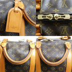 Louis Vuitton Keepall 60 Boston Bag Monogram Brown — view 8