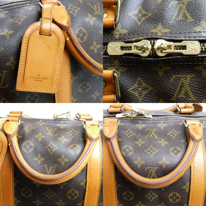 Louis Vuitton Keepall 60 Boston Bag Monogram Brown — view 8