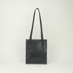 Hermes Vintage Shoulder Bag Box Calf Noir Black