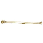 Louis Vuitton Bracelet LV Quick It LV Logo Leather Ivory Beige Gold — view 6