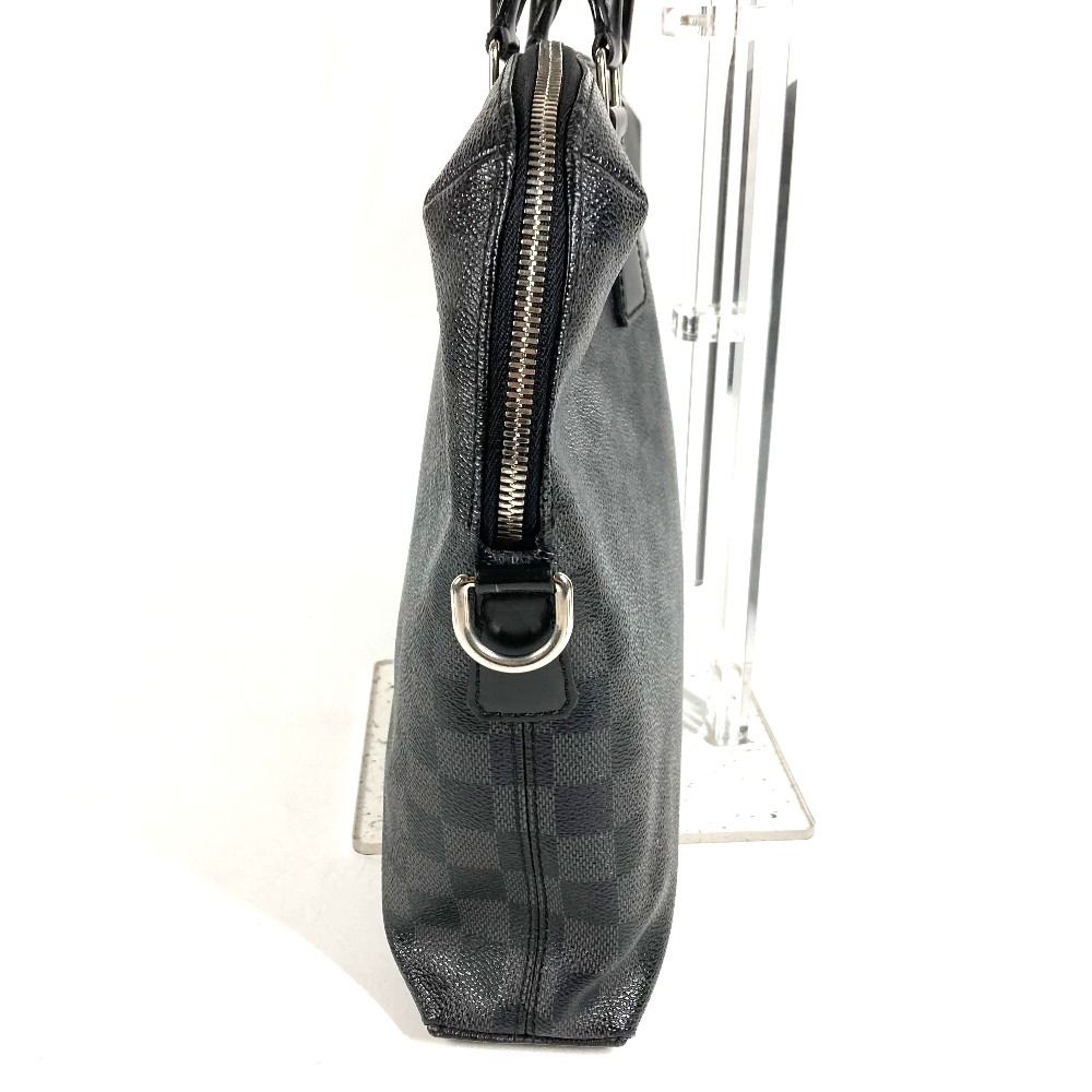 Louis Vuitton Business Bag Porte Documents Jour Pdj Damier Graphite Canvas Black — view 3