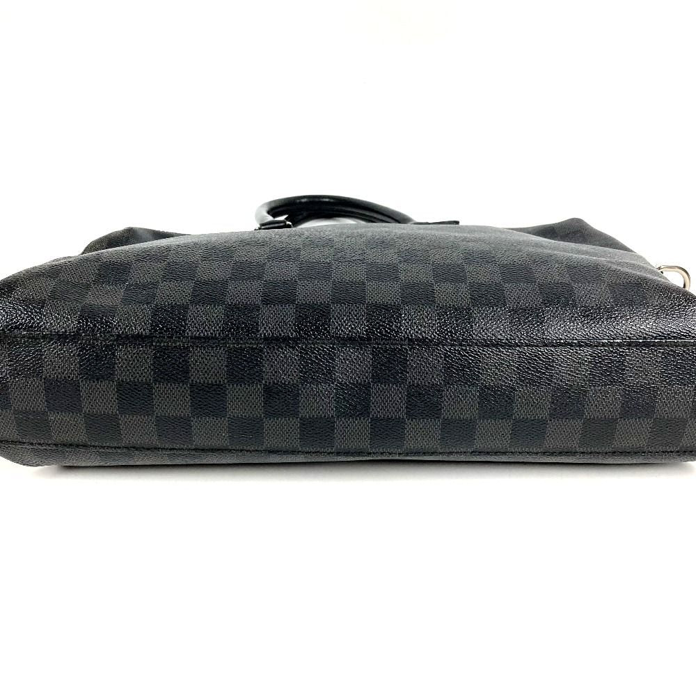 Louis Vuitton Business Bag Porte Documents Jour Pdj Damier Graphite Canvas Black — view 6