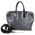 Louis Vuitton Business Bag Porte Documents Jour Pdj Damier Graphite Canvas Black