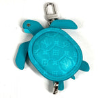 Louis Vuitton Key Holder LV Turtle Monogram Canvas Turquoise Blue