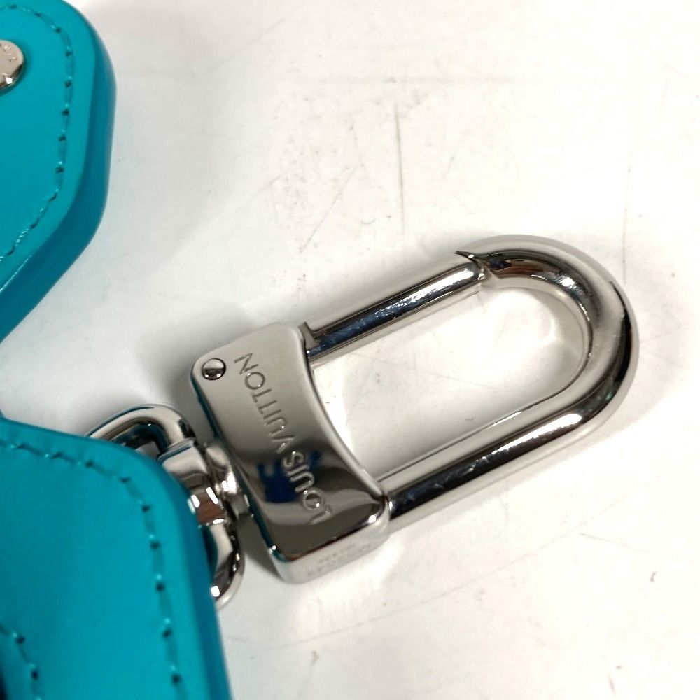 Louis Vuitton Key Holder LV Turtle Monogram Canvas Turquoise Blue — view 5