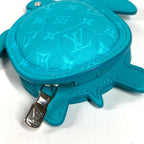 Louis Vuitton Key Holder LV Turtle Monogram Canvas Turquoise Blue — view 3