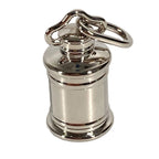 Hermes Necklace Lanterne PM Pendant Only Metal Silver — view 7
