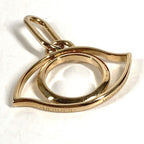 Hermes Pendant Curiosity Eye Charm Metal Gold — view 6