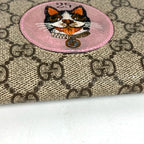 Gucci Wallet Bosco GG Supreme Canvas Beige — view 5