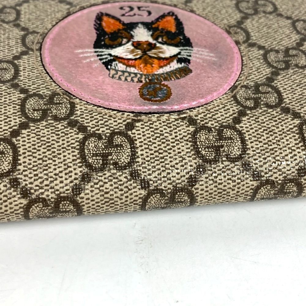 Gucci Wallet Bosco GG Supreme Canvas Beige — view 5