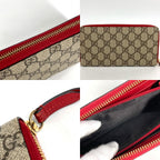 Gucci Wallet Bosco GG Supreme Canvas Beige — view 8