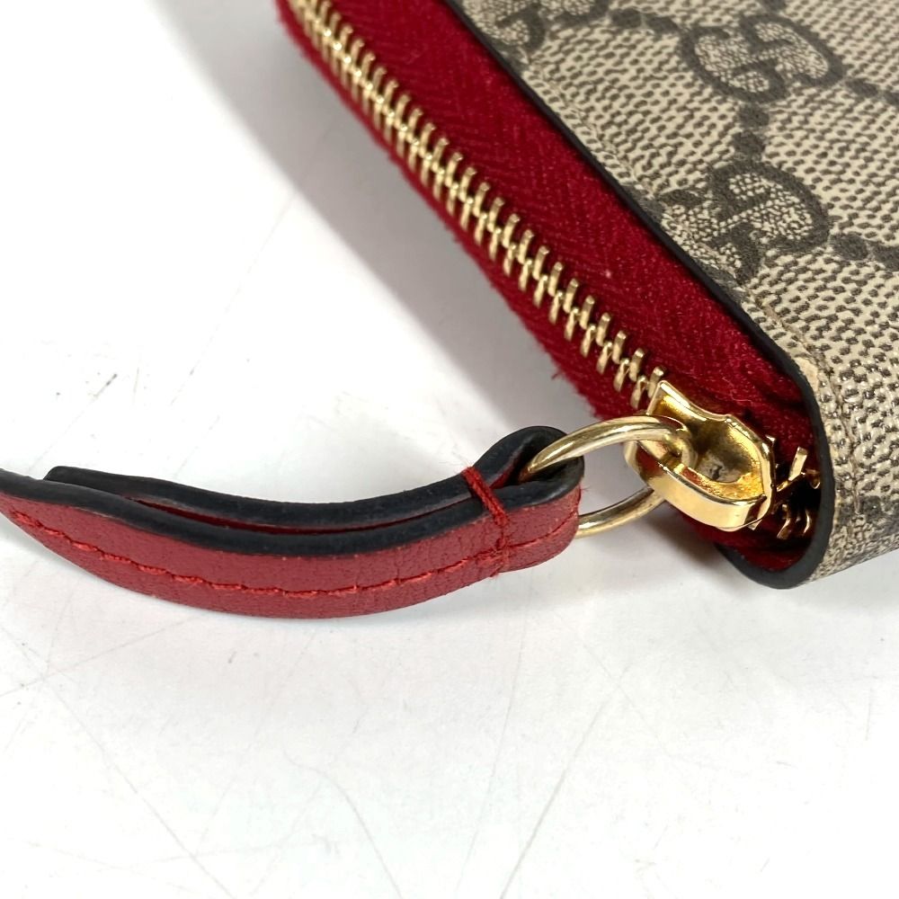 Gucci Wallet Bosco GG Supreme Canvas Beige — view 6
