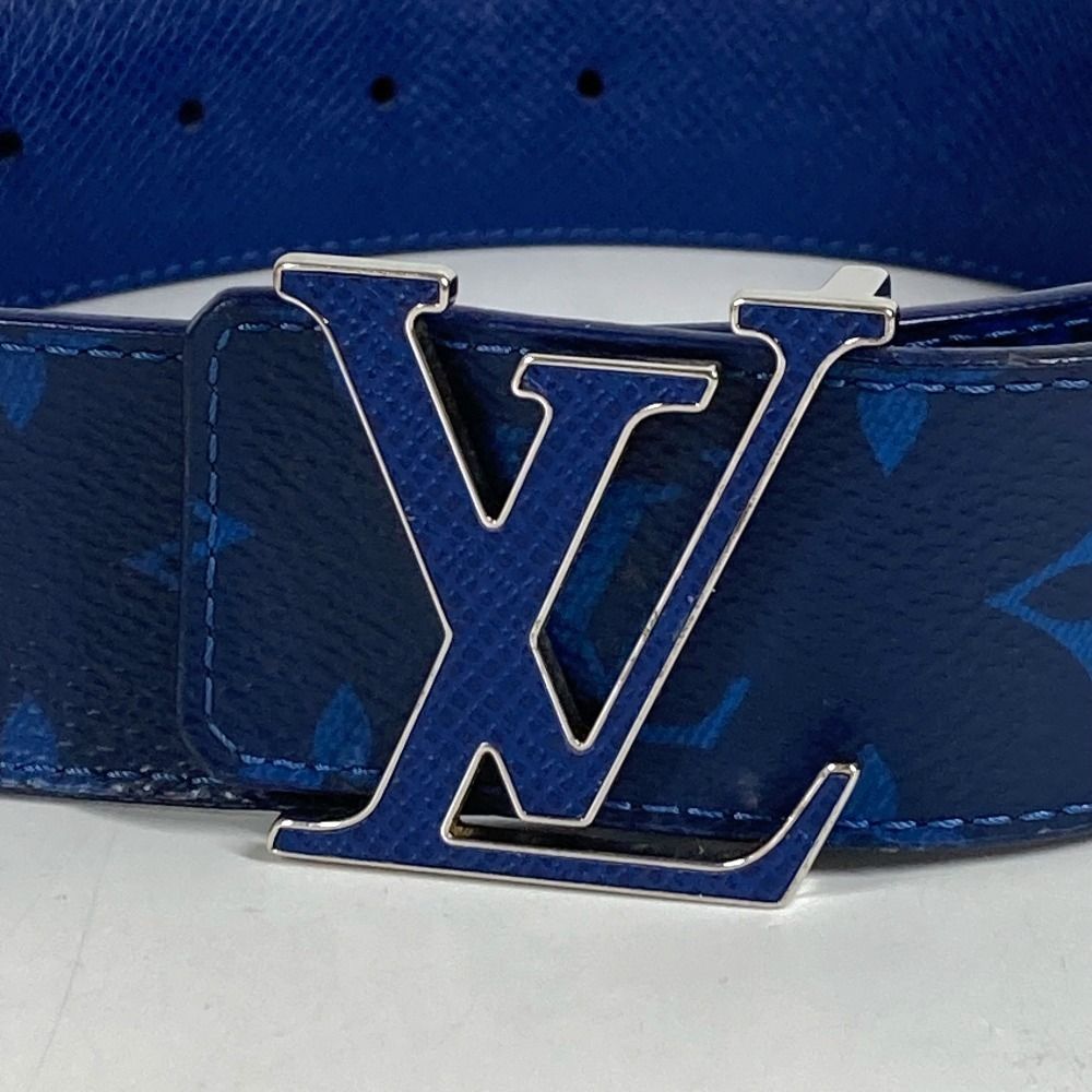 Louis Vuitton Belt Ceinture LV Initial Monogram Canvas Blue — view 2