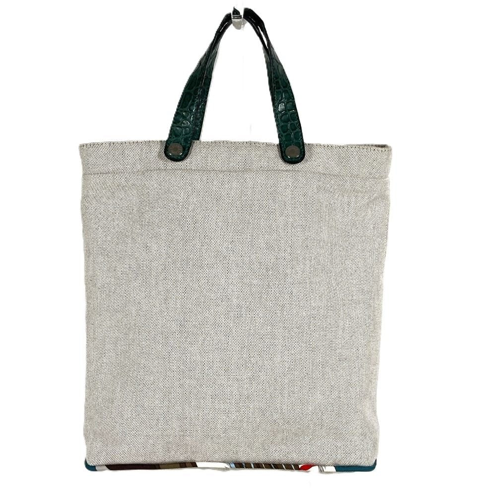 Hermes Handbag Petit Ash Canvas Green — view 2