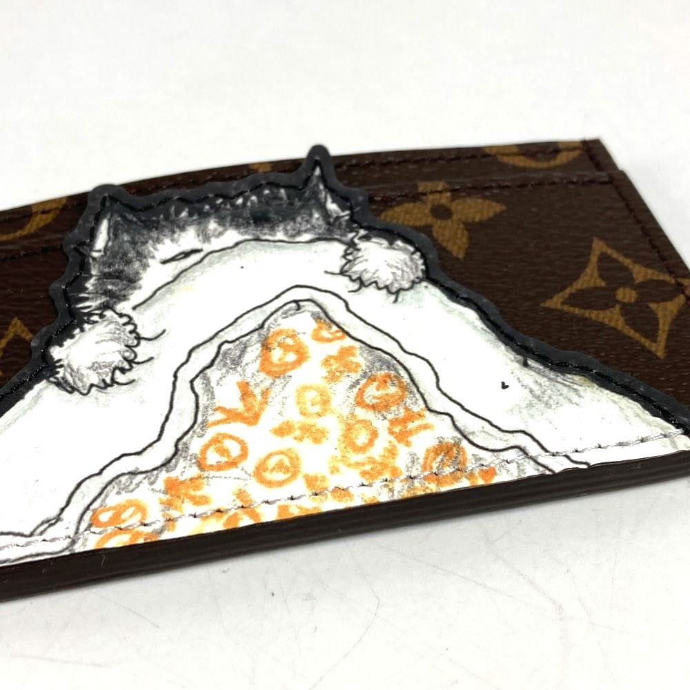 Louis Vuitton Card Case Holder Catnap Monogram Canvas Brown — view 3
