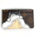 Louis Vuitton Card Case Holder Catnap Monogram Canvas Brown