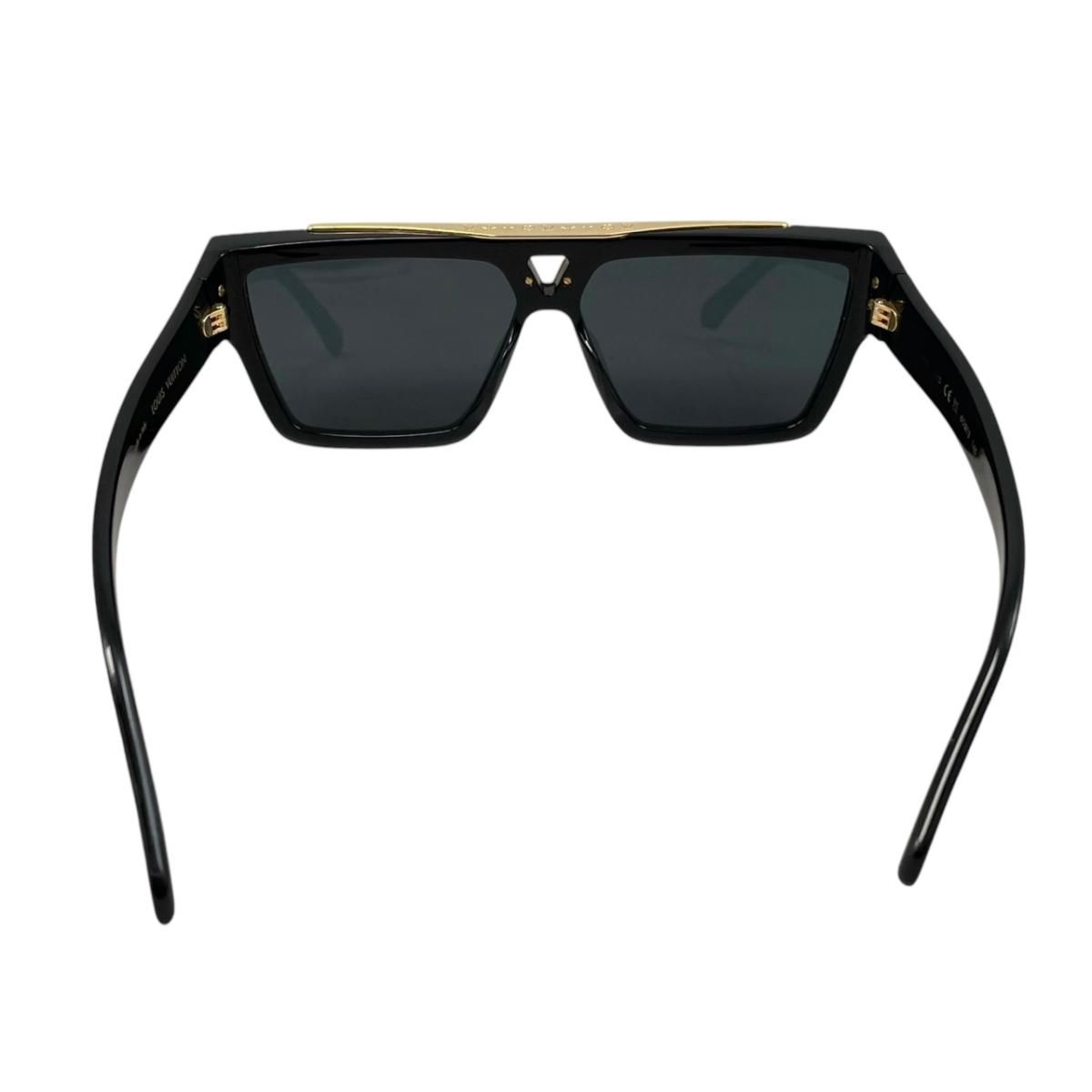 Louis Vuitton Sunglasses 1.1 Evidence LV Logo Black Gold Eyewear