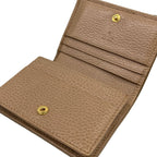 Gucci Bifold Wallet GG Marmont Light Brown Leather — view 3
