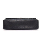 Chanel Shoulder Bag Quilted 25 11.12 Classic Black Bordeaux Lambskin — view 4
