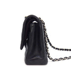 Chanel Shoulder Bag Quilted 25 11.12 Classic Black Bordeaux Lambskin — view 3