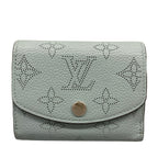 Louis Vuitton Trifold Wallet Mahina Portefeuille Iris XS Vert Lagune Initial