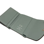 Louis Vuitton Trifold Wallet Mahina Portefeuille Iris XS Vert Lagune Initial — view 3