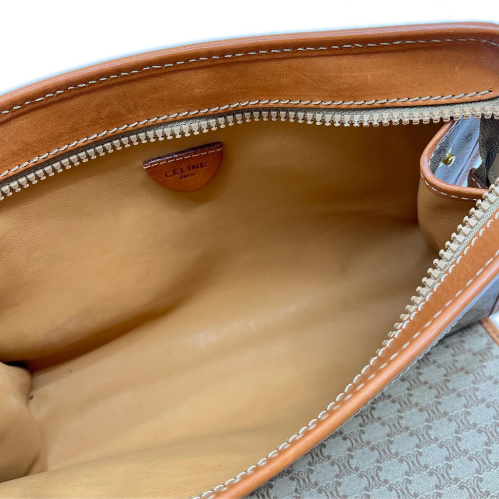 Celine Clutch Macadam Beige — view 7
