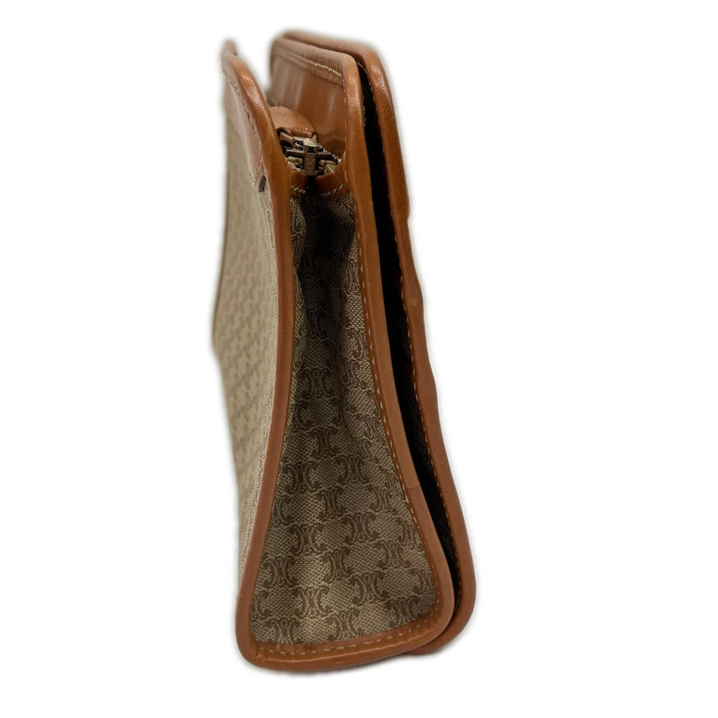 Celine Clutch Macadam Beige — view 4