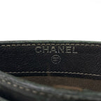 Chanel Card Case Quilted Black Silver Lambskin — view 4