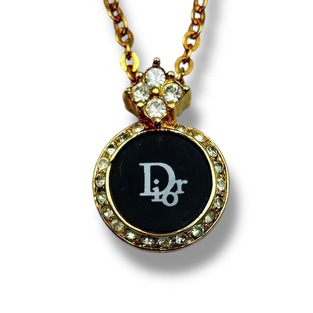 Dior Necklace Logo Gold — view 2