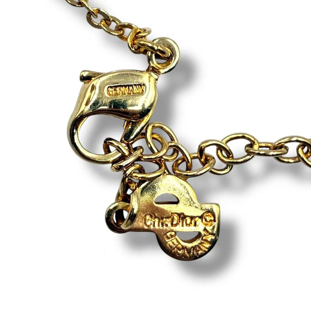 Dior Necklace Logo Gold — view 5