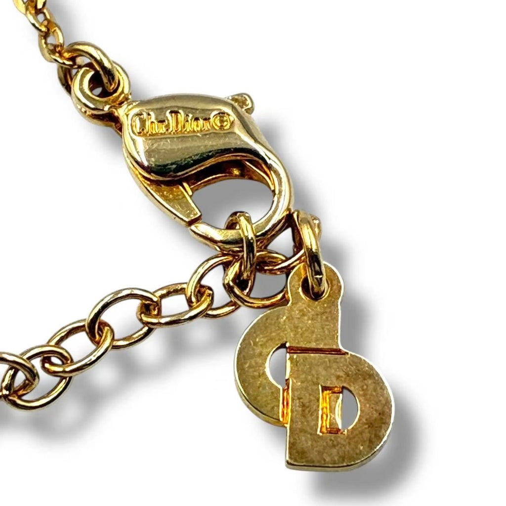 Dior Necklace Logo Gold — view 4