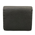 Fendi Bifold Wallet Dark Gray L-shaped Zipper Leather — view 2