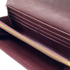 Louis Vuitton Wallet Monogram Vernis Portefeuille Sarah NM Initial Leather — view 4