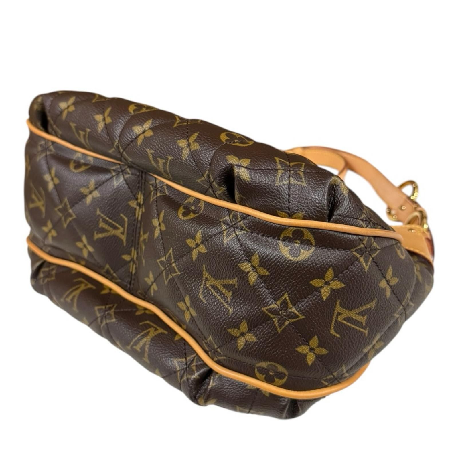 Louis Vuitton City PM Monogram Etoile Shoulder Bag Canvas Brown — view 7