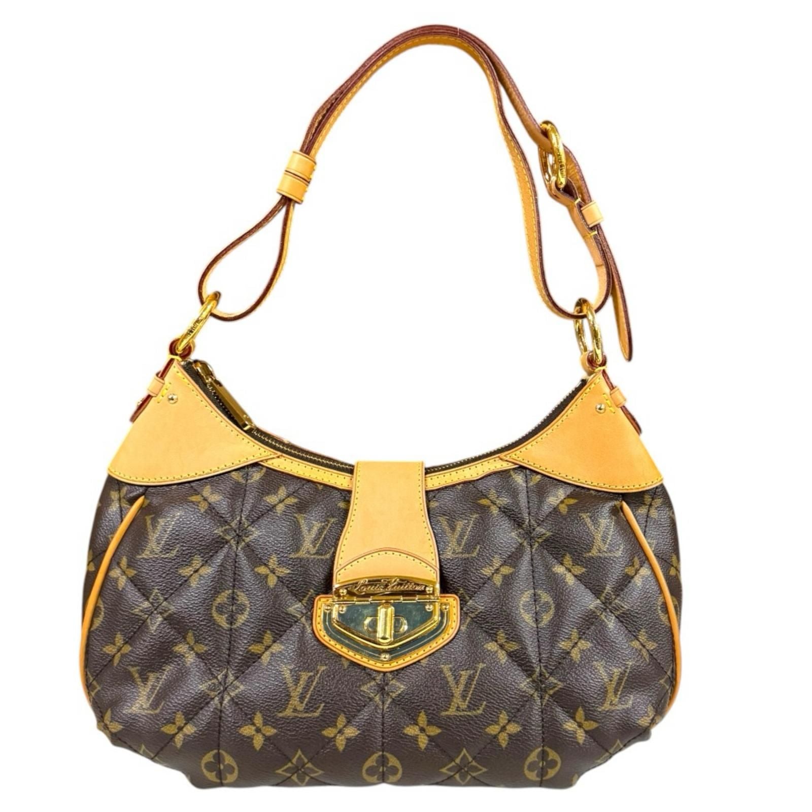Louis Vuitton City PM Monogram Etoile Shoulder Bag Canvas Brown
