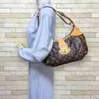 Louis Vuitton City PM Monogram Etoile Shoulder Bag Canvas Brown — view 2