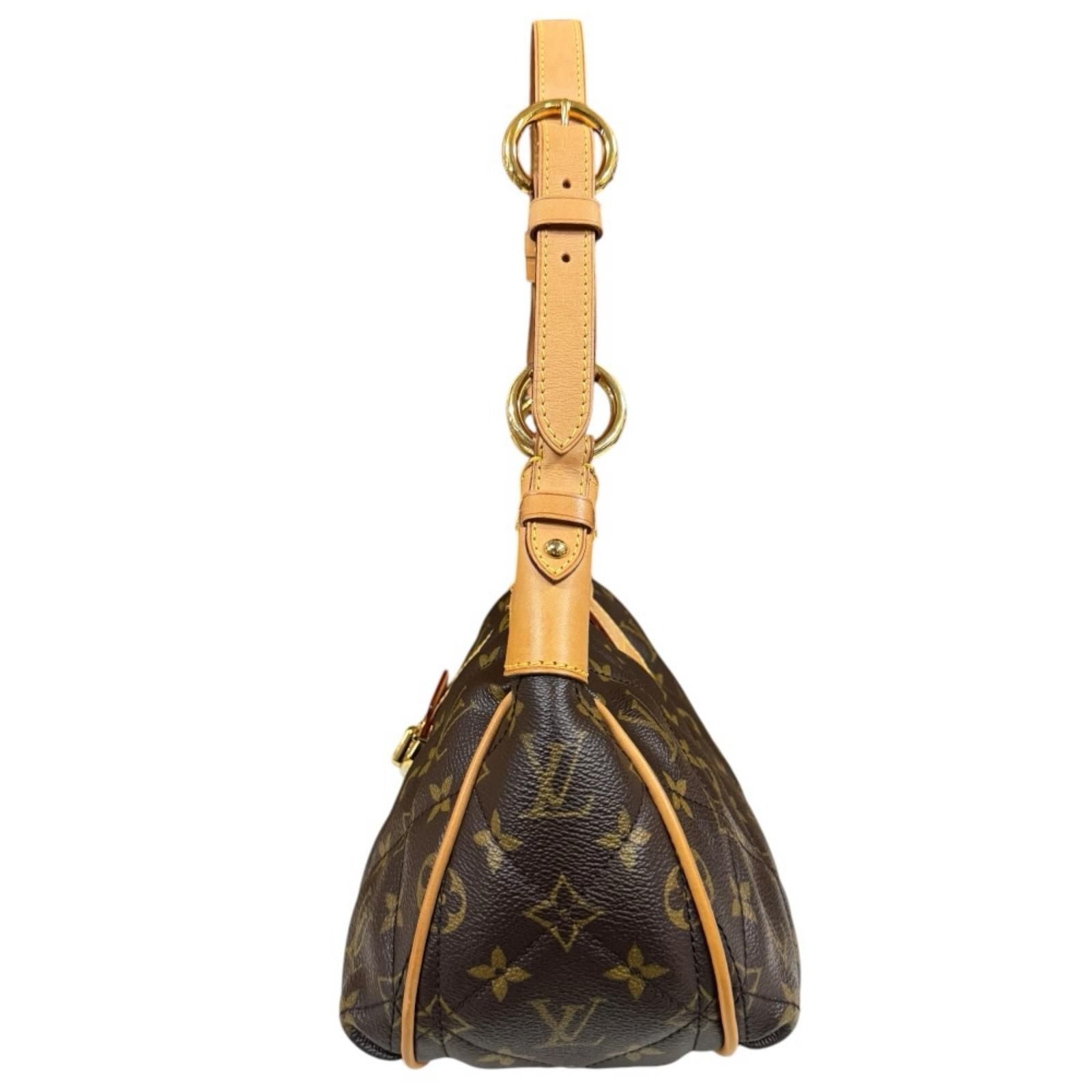 Louis Vuitton City PM Monogram Etoile Shoulder Bag Canvas Brown — view 5