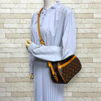 Louis Vuitton Monogram Shoulder Bag Canvas Brown — view 2