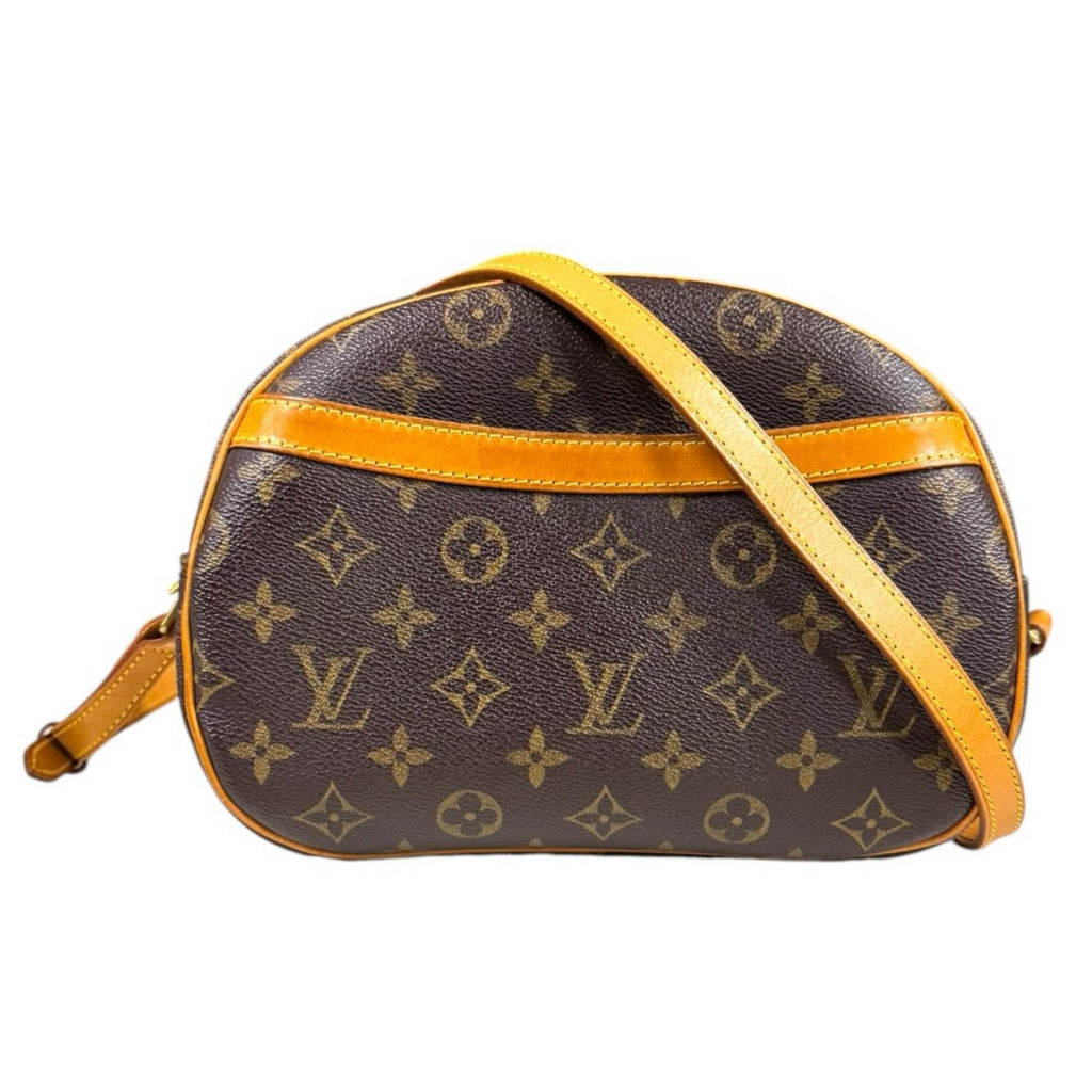 Louis Vuitton Monogram Shoulder Bag Canvas Brown